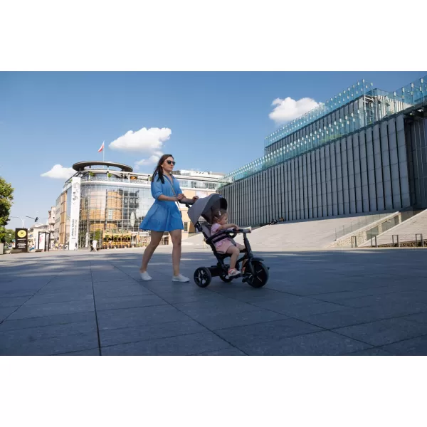 QPLAY Tříkolka Rito star,skládací, věk 10-72 měsíců