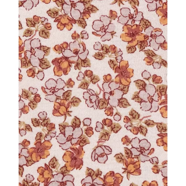 CARTER'S Set 3dílný body kr. rukáv, overal, legíny Pink Floral holka LBB PRO