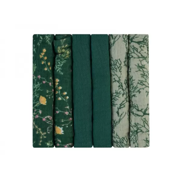 KikkaBoo Pleny mušelínové 30x30 cm 6ks