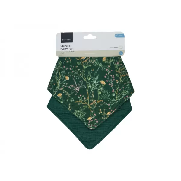 KikkaBoo Bryndáček bandana 2ks Secret Garden