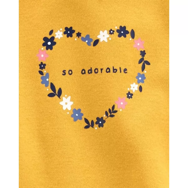 CARTER'S Set 3dílný body kr. rukáv 2ks, kalhoty Multiflora dívka LBB NB/ vel. 56