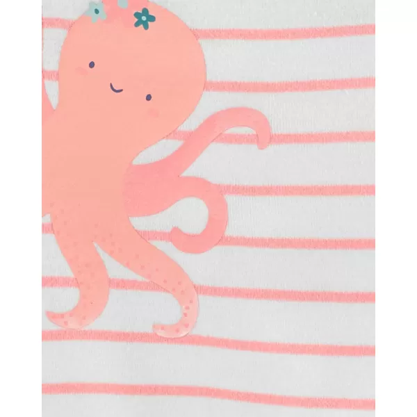 CARTER'S Body bez rukávů Pink Ocean holka 5ks 12m