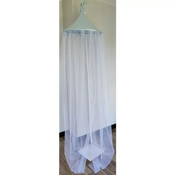 EKO Baldachýn nad postýlku mušelín + tyl 240x300 cm