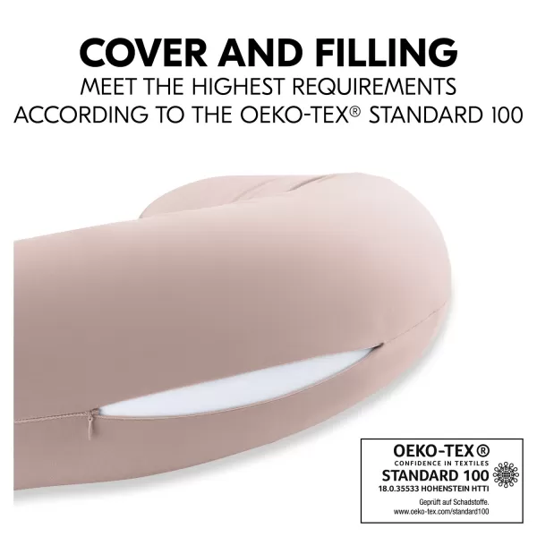 Hauck Multifunkční polštář NURSE N CARE, Smoky Pink