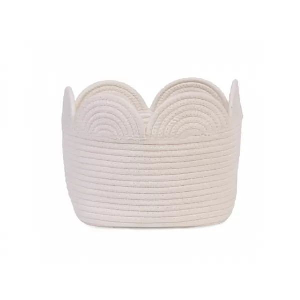 Childhome Koš na hračky Květina 30x20x15 cm