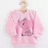 New Baby Kojenecká souprava tričko a tepláčky Happy Elephant pink