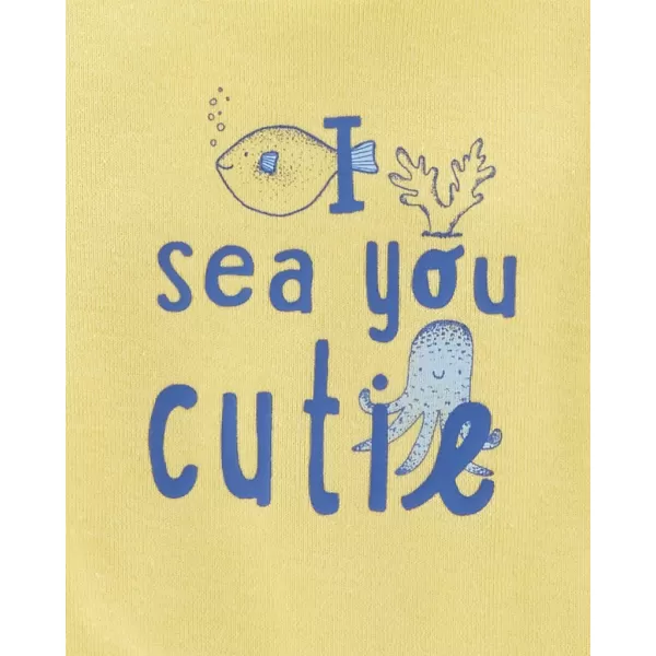 CARTER'S Body krátký rukáv Blue Ocean chlapec 3ks NB/ vel. 56