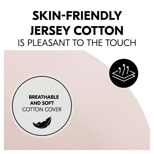 Hauck Multifunkční polštář NURSE N CARE, Smoky Pink