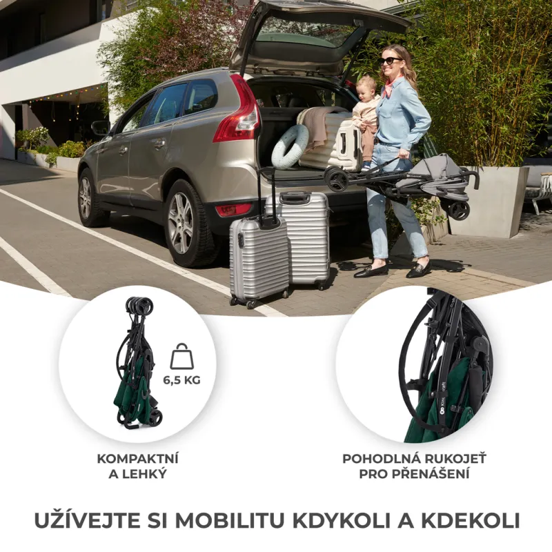 KINDERKRAFT Kočárek golfový Tik