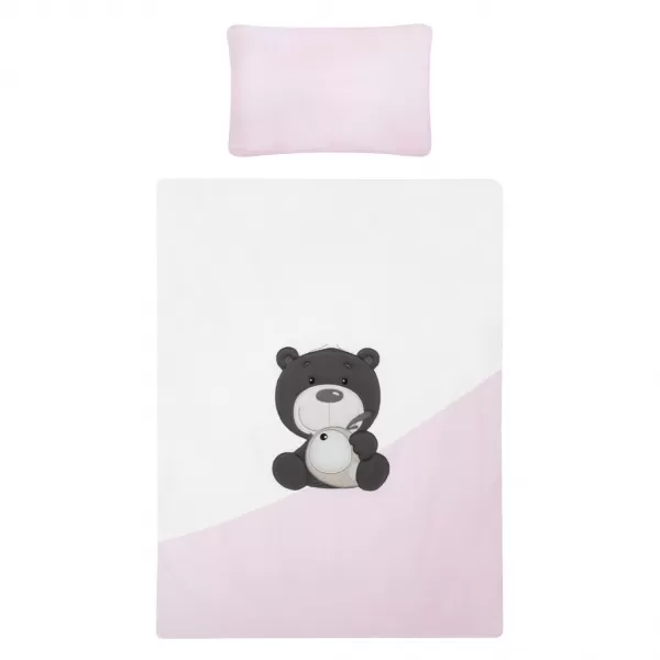 Belisima 3-dílné ložní povlečení LILO & LU 90/120 ružová