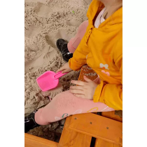 Baby Mix Dětské dřevěné pískoviště se stříškou 120x120 cm modro-bílé