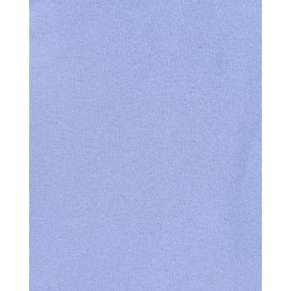 CARTER'S Set 2dílný body kr. rukáv, šaty na kšandy Blue Floral dívka 12m