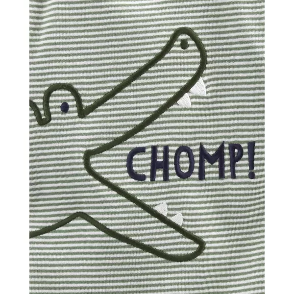 CARTER'S Set 3dílný body kr. rukáv, body dl. rukáv, tepláky Green Croc kluk LBB PRO, vel. 46