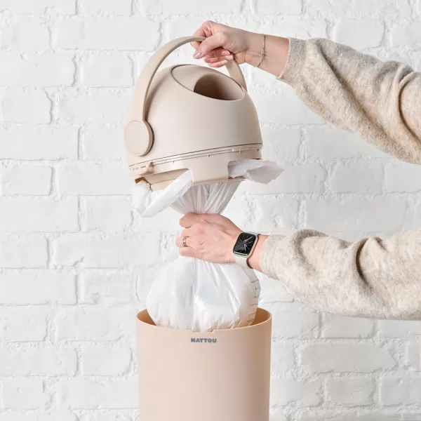 NATTOU Koš na pleny Dropy 27 cm