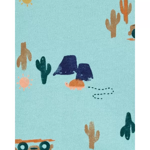 CARTER'S Body bez rukávů Blue Jeep kluk 9m