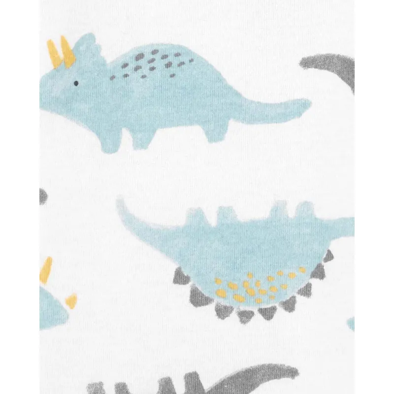 CARTER'S Body krátký rukáv Blue Dino chlapec LBB 5ks NB
