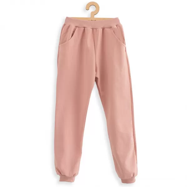 New Baby Dětské tepláky Kindergarten pink