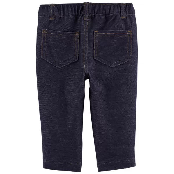 CARTER'S Legíny Faux Denim dívka NB/vel. 56