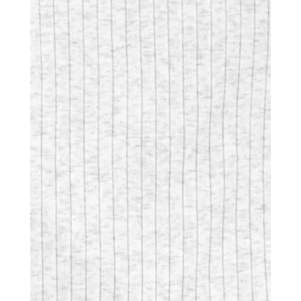 CARTER'S Set 2dílný overal bez rukávů, bryndáček Grey neutrál LBB NB/ vel. 56