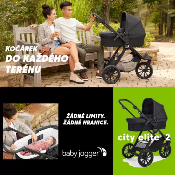 BabyJogger CITY ELITE 2 set 2v1 (kočárek+korba)