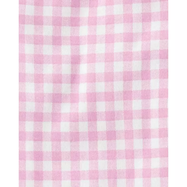 CARTER'S Set 3dílný body na ramínka, body kr. rukáv, kraťasy Purple Flowers holka NB/vel. 56