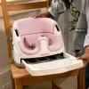INGENUITY Podsedák na židli 2v1 Baby Base™ Peony 6m+ do 22kg