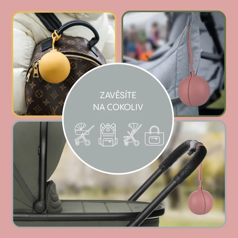 Zopa Silikonové pouzdro na dudlík uzavíratelné