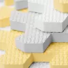KINDERKRAFT Podložka pěnová puzzle Luno 150 x 180 cm Yellow, 30 ks