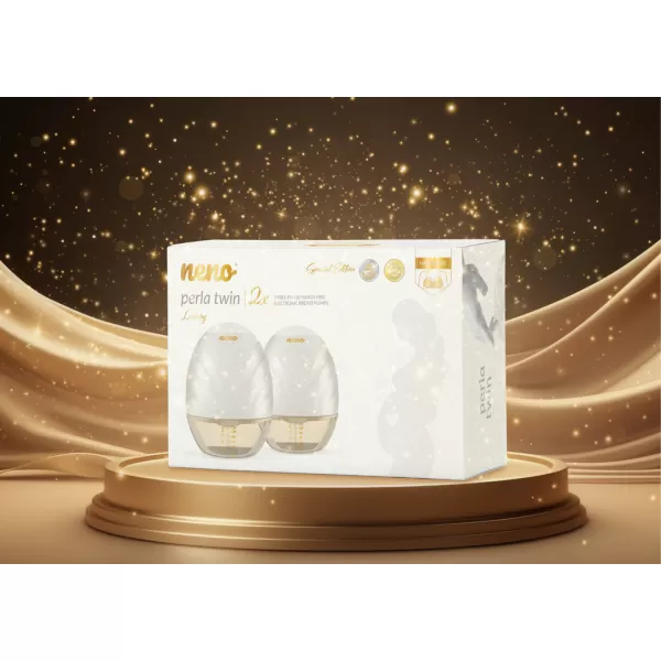 NENO Odsávačka mateřského mléka elektrická double handsfree Perla Twin