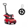 Milly Mally Odrážedlo s vodící tyčí MERCEDES C-Class Deluxe Red