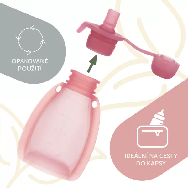 Zopa Silikonová plnitelná kapsička na dětskou stravu