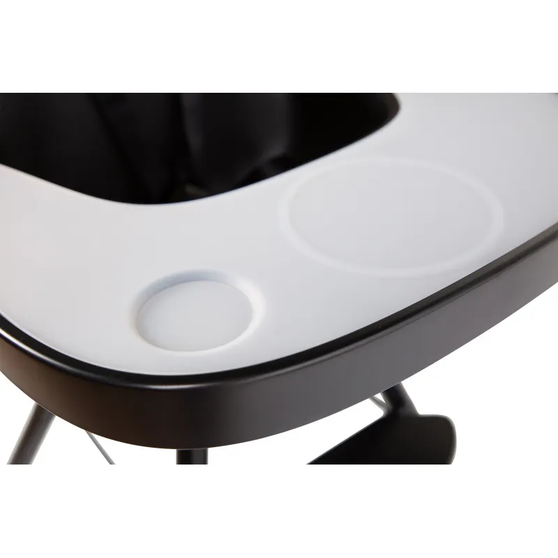 Childhome Pult k židličce Evolu ABS Black + silikonové prostírání