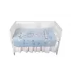 BABYMATEX Deka Shell modrá 80x100 cm