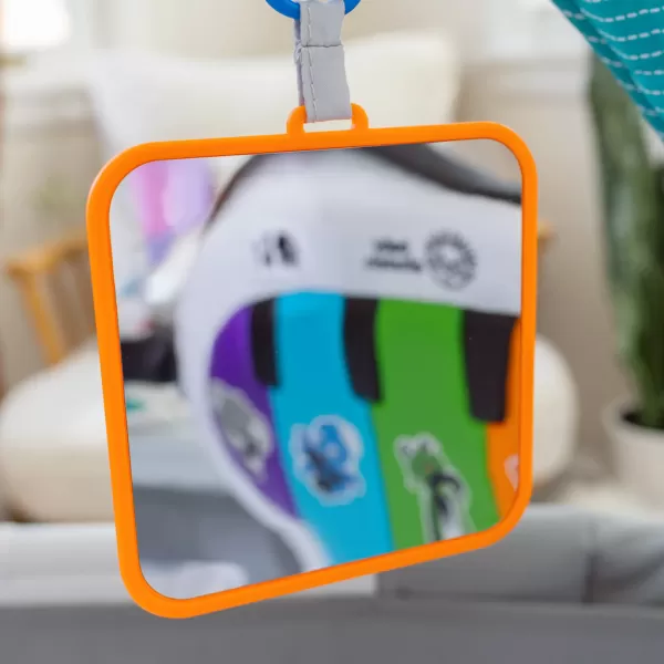 BABY EINSTEIN Podložka na hraní s ohrádkou a klavírem 3v1 Kick & Snooze™ 0m+