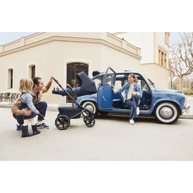 EASYWALKER Kočárek kombinovaný Jimmey 2v1 LITE RWS + CYBEX Aton B2 i-Size + základna