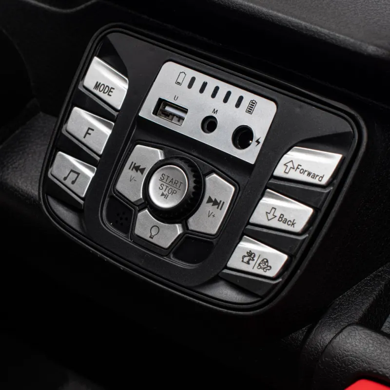 Baby Mix Elektrické autíčko Buggy Road 4x4 bílé