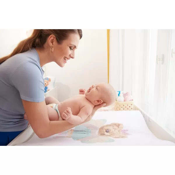 CEBA Podložka přebalovací 2-hranná měkká (48x70) Cosy Fluffy Puffy Joe