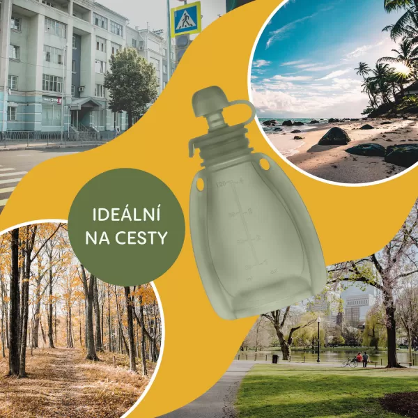 Zopa Silikonová plnitelná kapsička na dětskou stravu