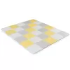 KINDERKRAFT Podložka pěnová puzzle Luno 150 x 180 cm Yellow, 30 ks
