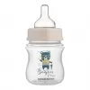 CANPOL BABIES Láhev se širokým hrdlem Bonjour Paris 120 ml modrá