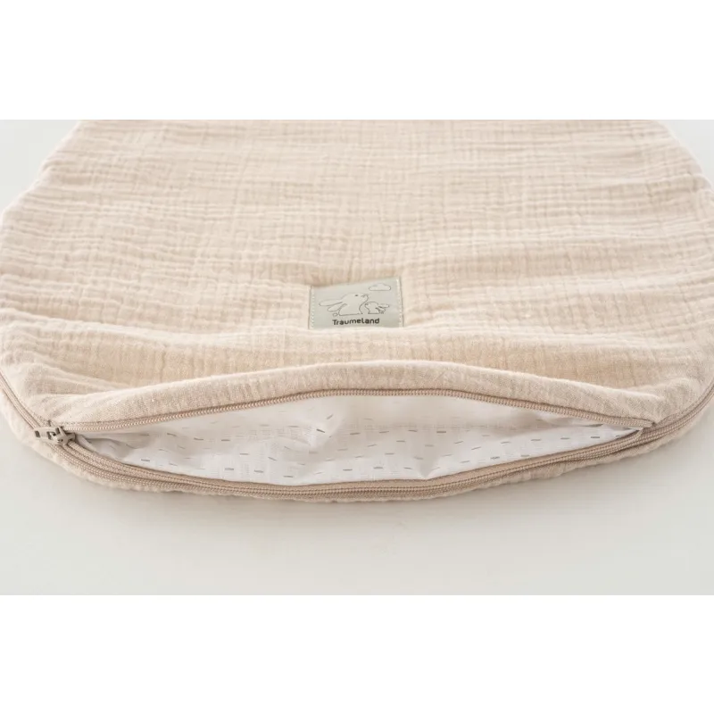 TRÄUMELAND Vnější spací pytel Liebmich Musselin Beige 68/74