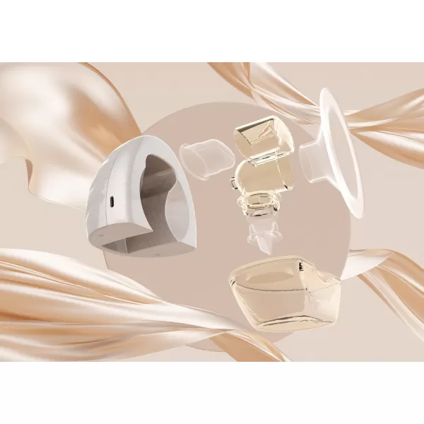 NENO Odsávačka mateřského mléka elektrická double handsfree Perla Twin