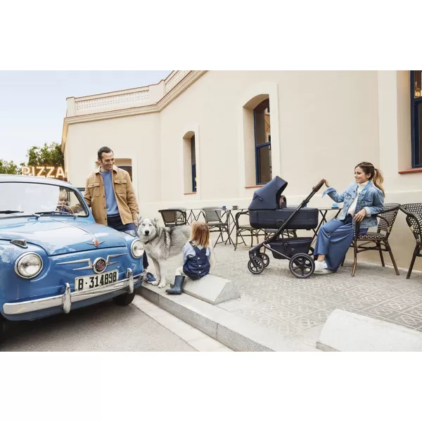 EASYWALKER Kočárek kombinovaný Jimmey 2v1 LITE AIR + CYBEX Aton B2 i-Size + základna