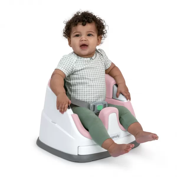 INGENUITY Podsedák na židli 2v1 Baby Base™ Peony 6m+ do 22kg