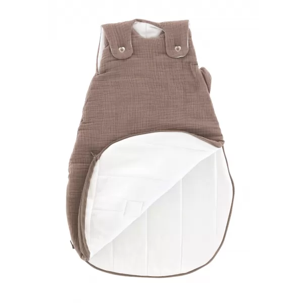 TRÄUMELAND Vnější spací pytel Liebmich Musselin Kastanie 56/62