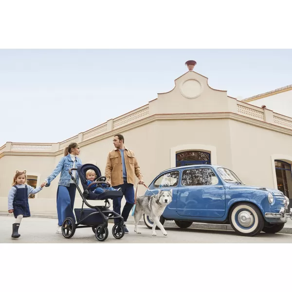 EASYWALKER Kočárek kombinovaný Jimmey 2v1 LITE AIR + CYBEX Aton B2 i-Size + základna