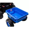 Milly Mally Elektrický traktor s vlečkou Farmer modrý