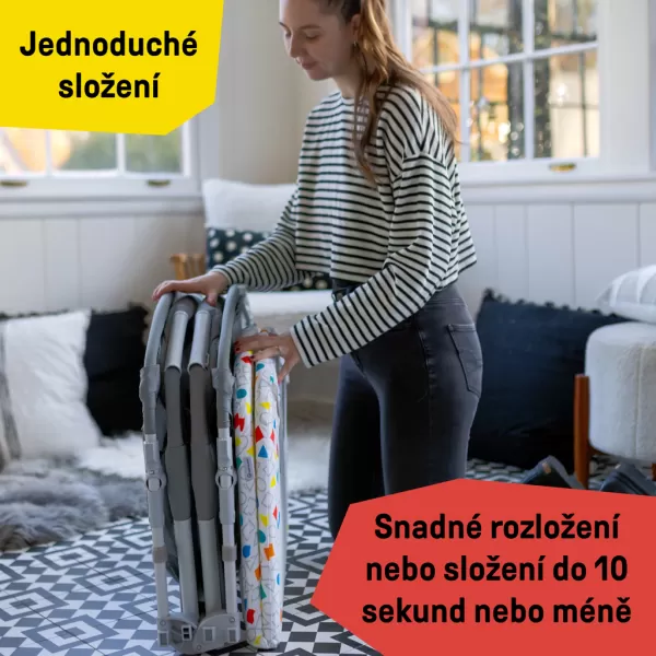 BABY EINSTEIN Podložka na hraní s ohrádkou a klavírem 3v1 Kick & Snooze™ 0m+