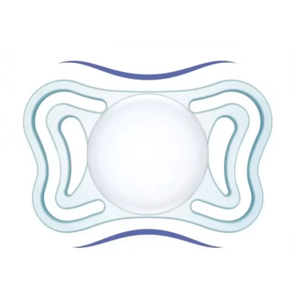 CHICCO Dudlík Physio Light silikonový noční 6-16m, 2ks