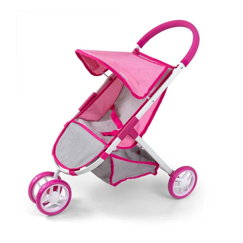 Milly Mally Dětský golfový kočárek pro panenky Susie Prestige Pink